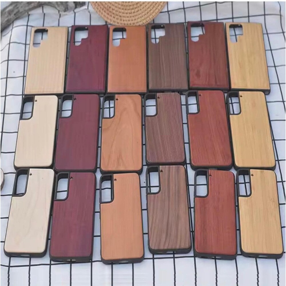Wooden Samsung Galaxy S26 Series Phone Case, Natural Wood Back Protection